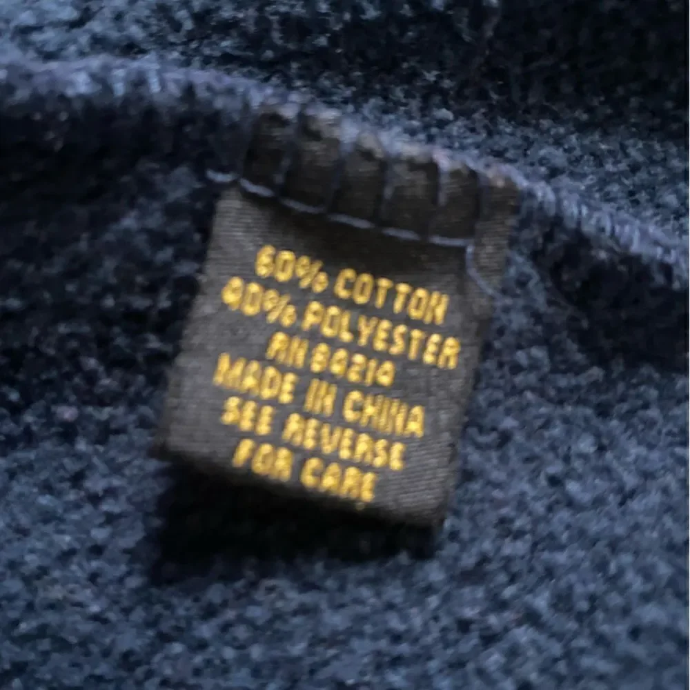 Kingdom Blue Zip Front Hooded Sweat Jacket Size Medium‎